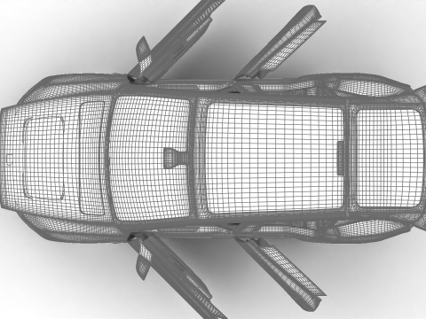 Tesla Model Y Perfomance 2026 HQ 3D Модель
