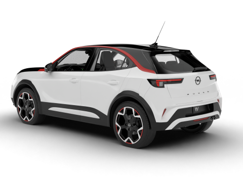 Opel Mokka 2021 3D 모델