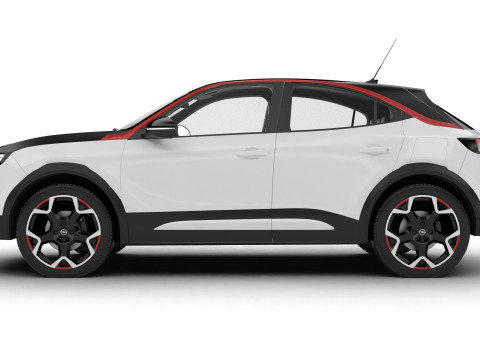 Opel Mokka 2021 3D 모델