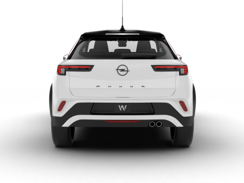 Opel Mokka 2021 3D 모델