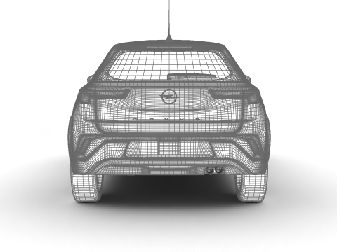 Opel Mokka 2021 3D 모델