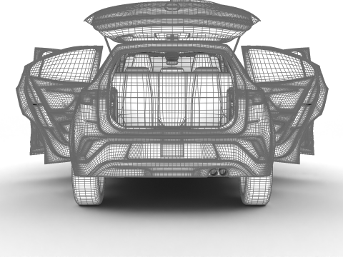 Opel Mokka 2021 HQ 3D मॉडल