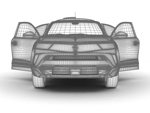 Opel Mokka 2021 HQ 3D Model