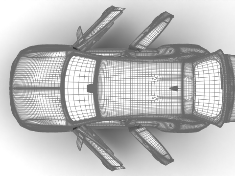 Opel Mokka 2021 HQ 3D मॉडल