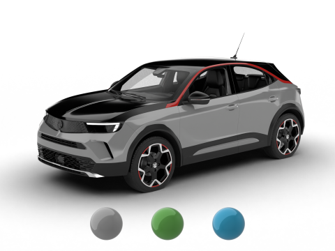Vauxhall Mokka 2021 3D Model