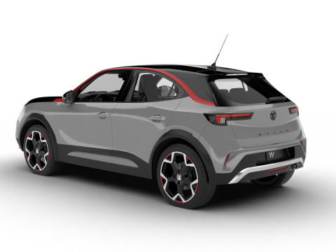 Vauxhall Mokka 2021 3D Model