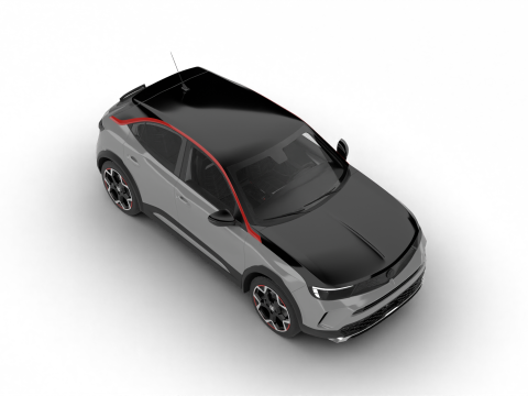Vauxhall Mokka 2021 3D Model