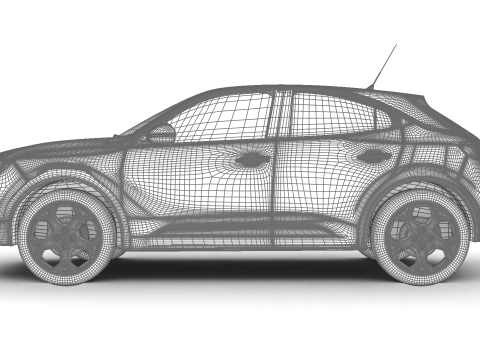 Vauxhall Mokka 2021 3D Model
