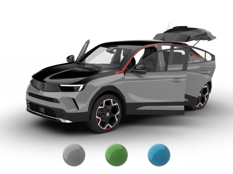 Vauxhall Mokka 2021 HQ 3D Model