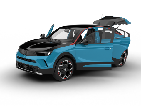 Vauxhall Mokka 2021 HQ Model 3D