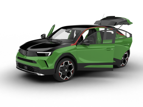 Vauxhall Mokka 2021 HQ Model 3D