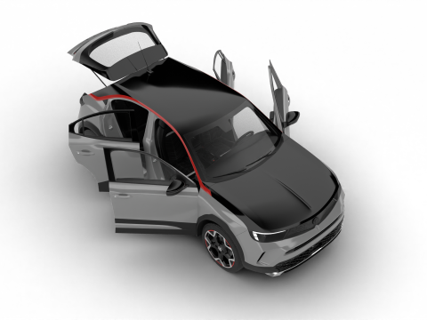 Vauxhall Mokka 2021 HQ Model 3D