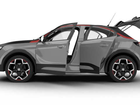 Vauxhall Mokka 2021 HQ Model 3D