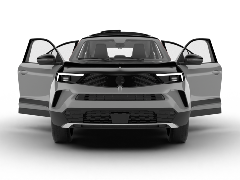 Vauxhall Mokka 2021 HQ Model 3D