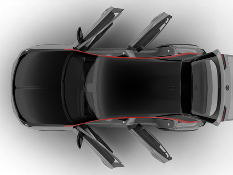 Vauxhall Mokka 2021 HQ Model 3D