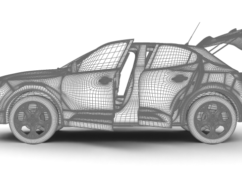 Vauxhall Mokka 2021 HQ Model 3D