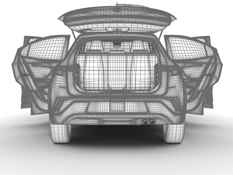 Vauxhall Mokka 2021 HQ Model 3D