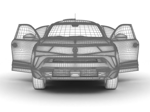 Vauxhall Mokka 2021 HQ Model 3D