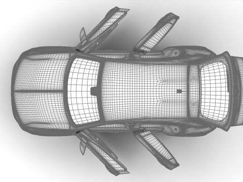Vauxhall Mokka 2021 HQ Model 3D