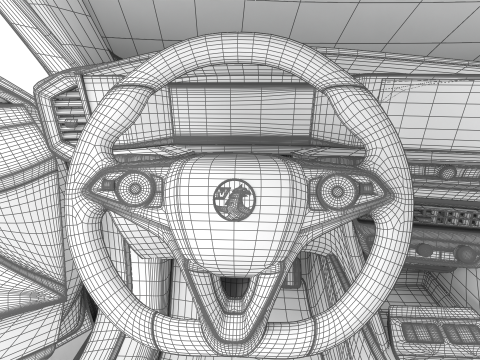 Vauxhall Mokka 2021 HQ Model 3D