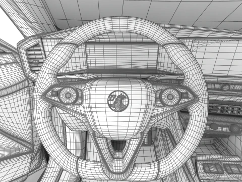 Vauxhall Mokka 2021 HQ 3D Model