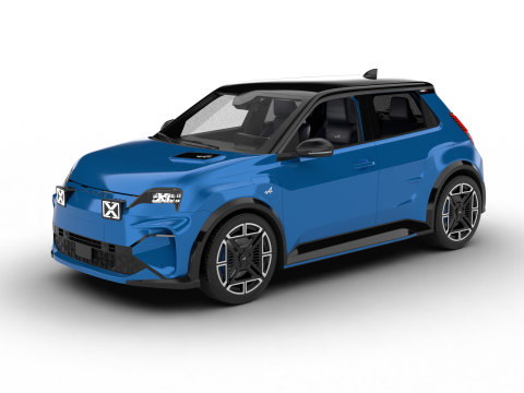 Alpine A290 GT 2025 3D Model