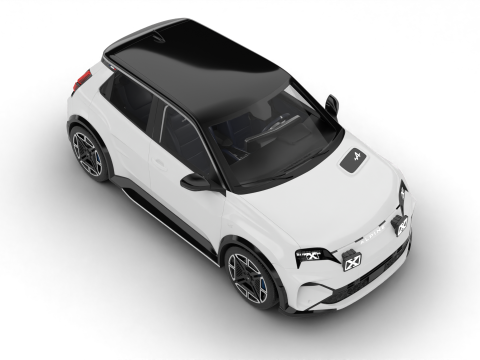 Alpine A290 GT 2025 3D Model