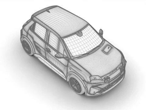 Alpine A290 GT 2025 3D Model