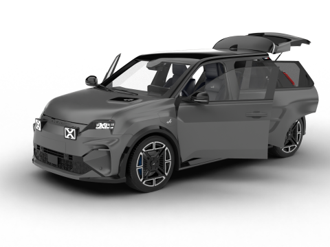 Alpine A290 GT 2025 HQ 3D Модель