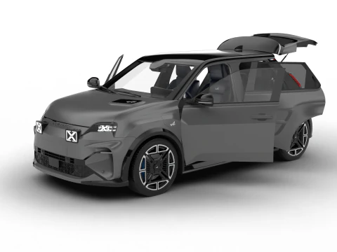 अल्पाइन A290 GT 2025 मुख्यालय 3D मॉडल