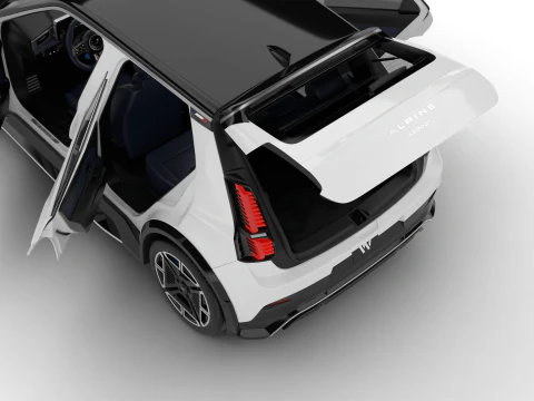 अल्पाइन A290 GT 2025 मुख्यालय 3D मॉडल