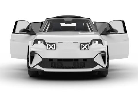 Alpine A290 GT 2025 HQ 3D Модель