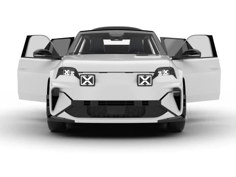 अल्पाइन A290 GT 2025 मुख्यालय 3D मॉडल