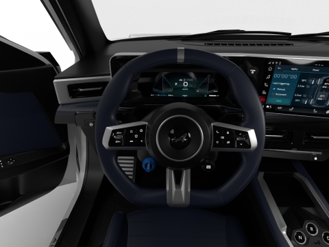 Alpine A290 GT 2025 HQ 3D Модель