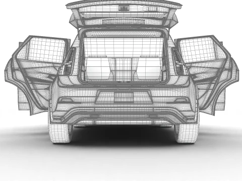 अल्पाइन A290 GT 2025 मुख्यालय 3D मॉडल