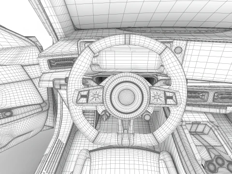 अल्पाइन A290 GT 2025 मुख्यालय 3D मॉडल