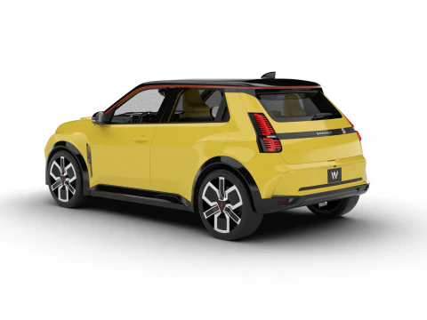 Renault 5 E-Tech 2025 3D Model