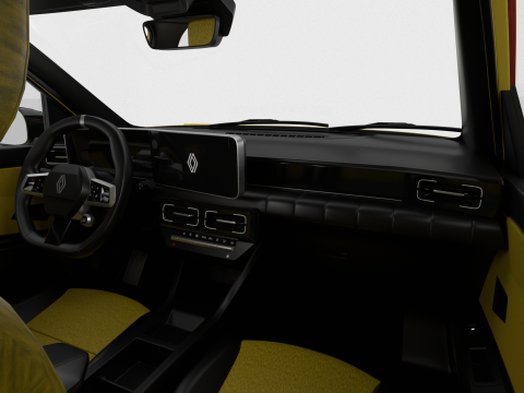 Renault 5 E-Tech 2025 Model 3D