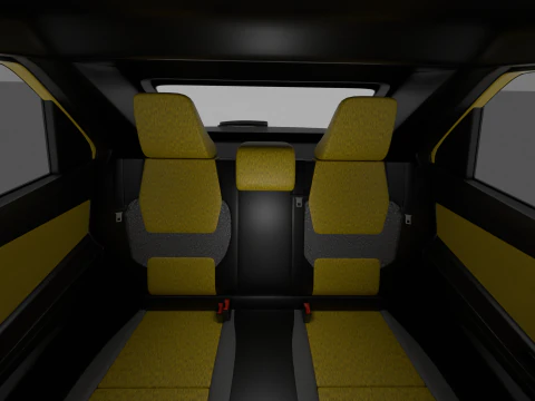 Renault 5 E-Tech 2025 3D Model