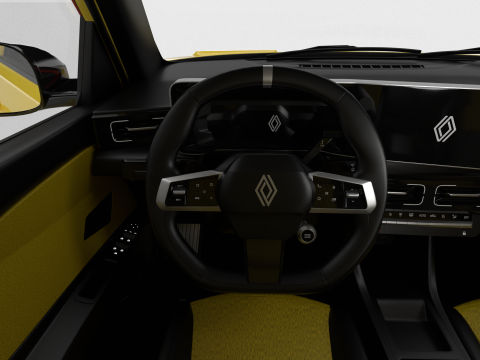 Renault 5 E-Tech 2025 Model 3D