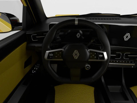 Renault 5 E-Tech 2025 3D Model