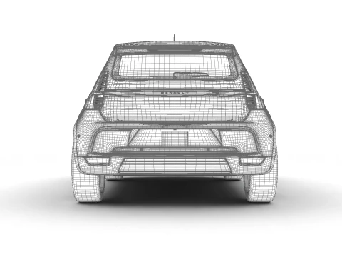 Renault 5 E-Tech 2025 3D Model