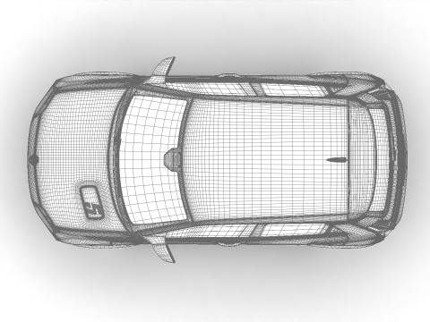 Renault 5 E-Tech 2025 Model 3D