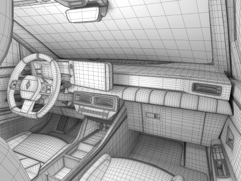 Renault 5 E-Tech 2025 3D Model