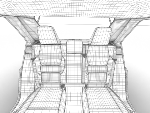 Renault 5 E-Tech 2025 HQ 3D Model