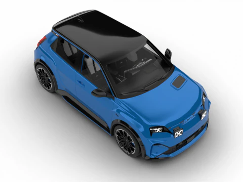 Alpine A290 GTS 2025 3D Model