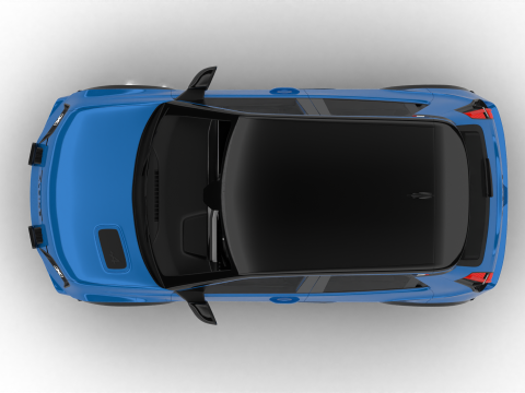 Alpine A290 GTS 2025 3D मॉडल