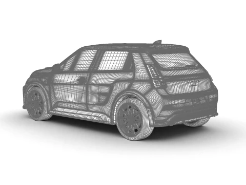 Alpine A290 GTS 2025 3D Model