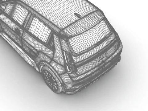 Alpine A290 GTS 2025 3D Model