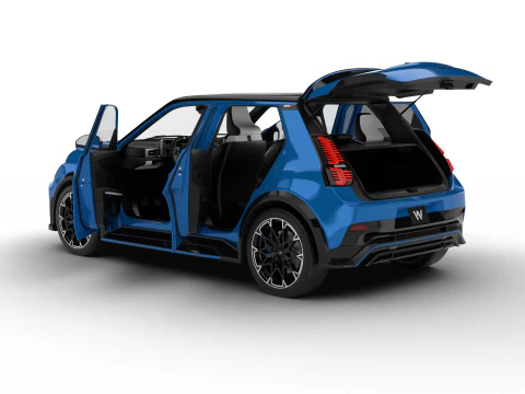 阿尔派 A290 GTS 2025 总部 3D 模型